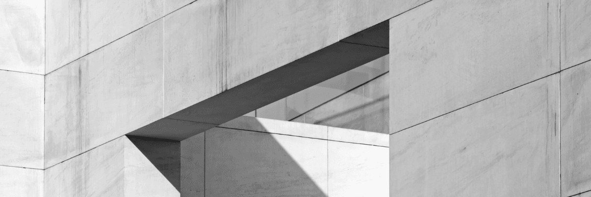 Picture arcade of columns