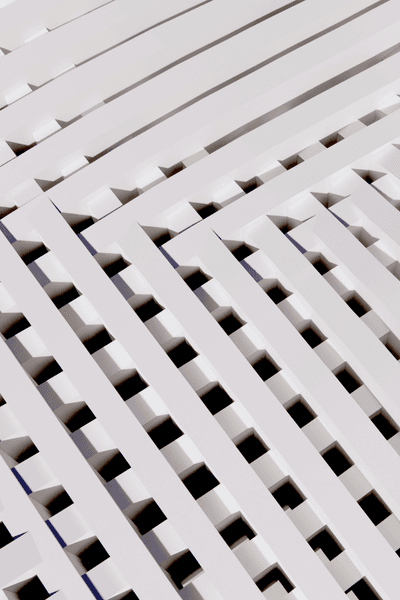 Picture arcade of columns